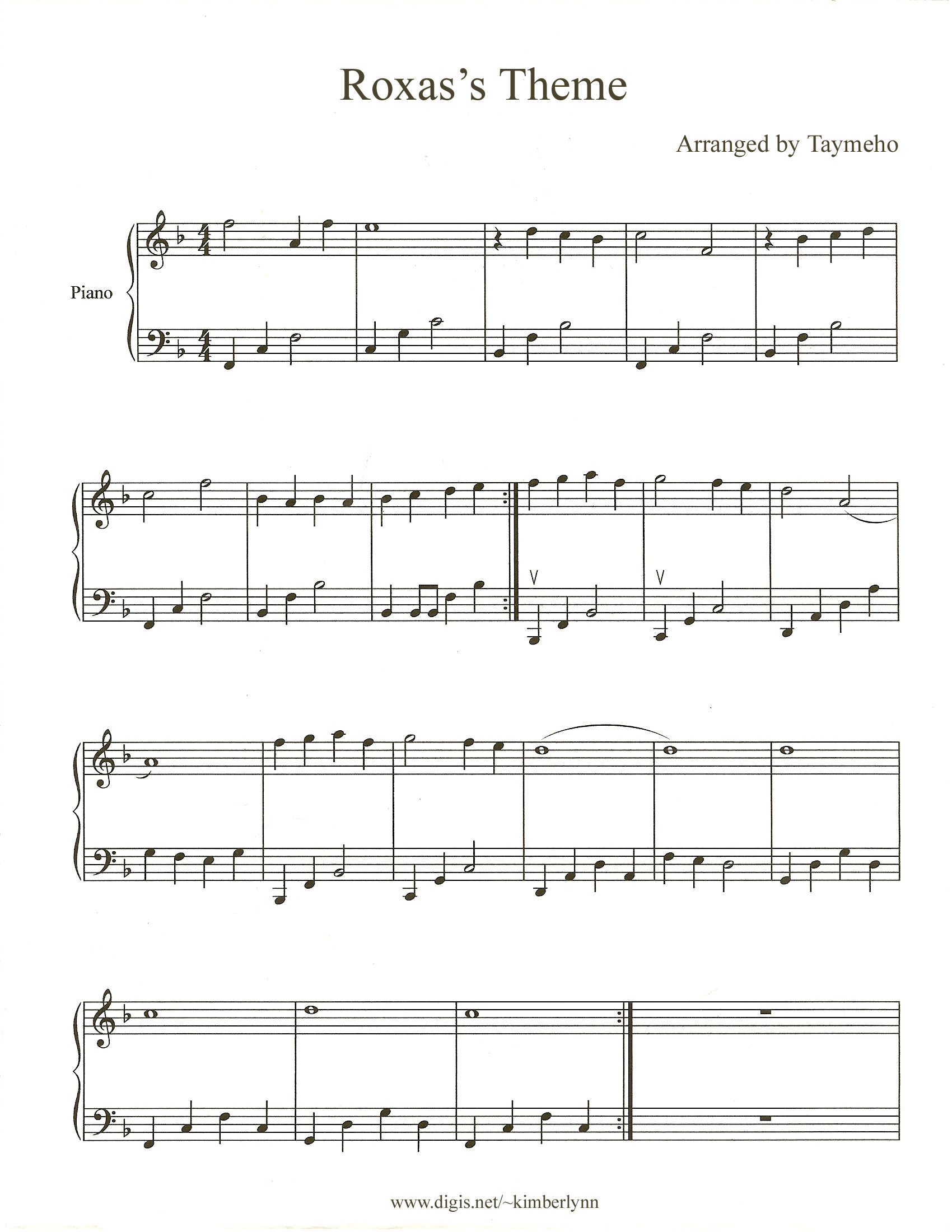 free printable piano sheet music pdf
