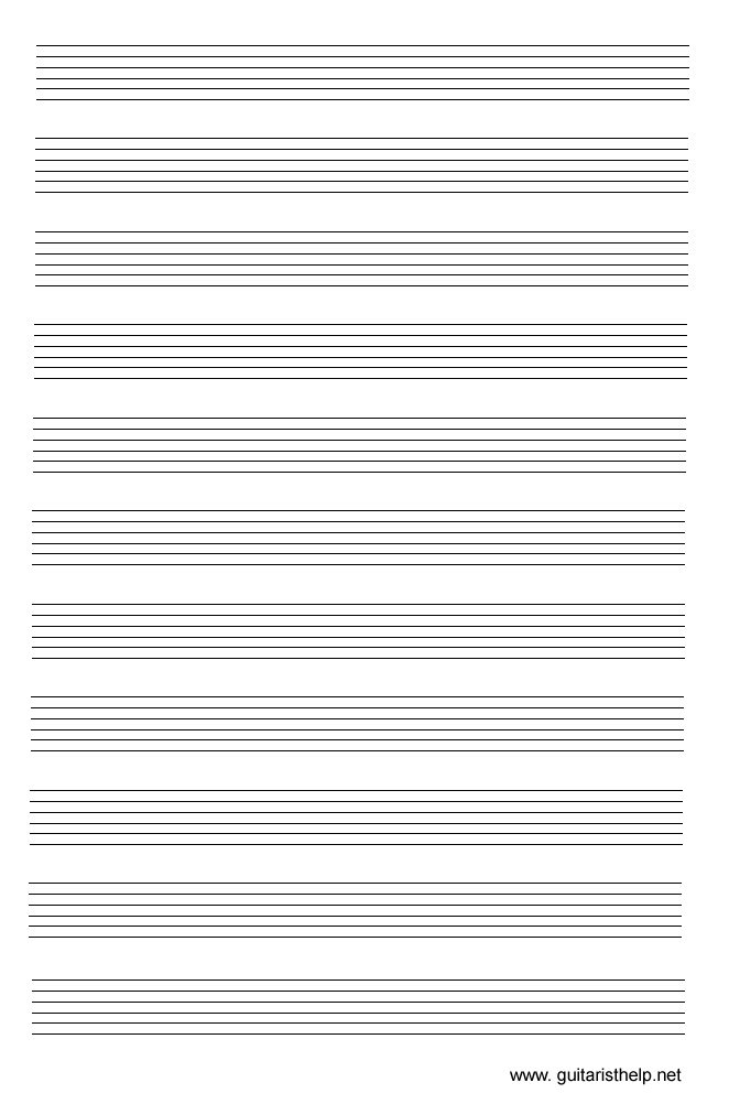 blank tab pdf