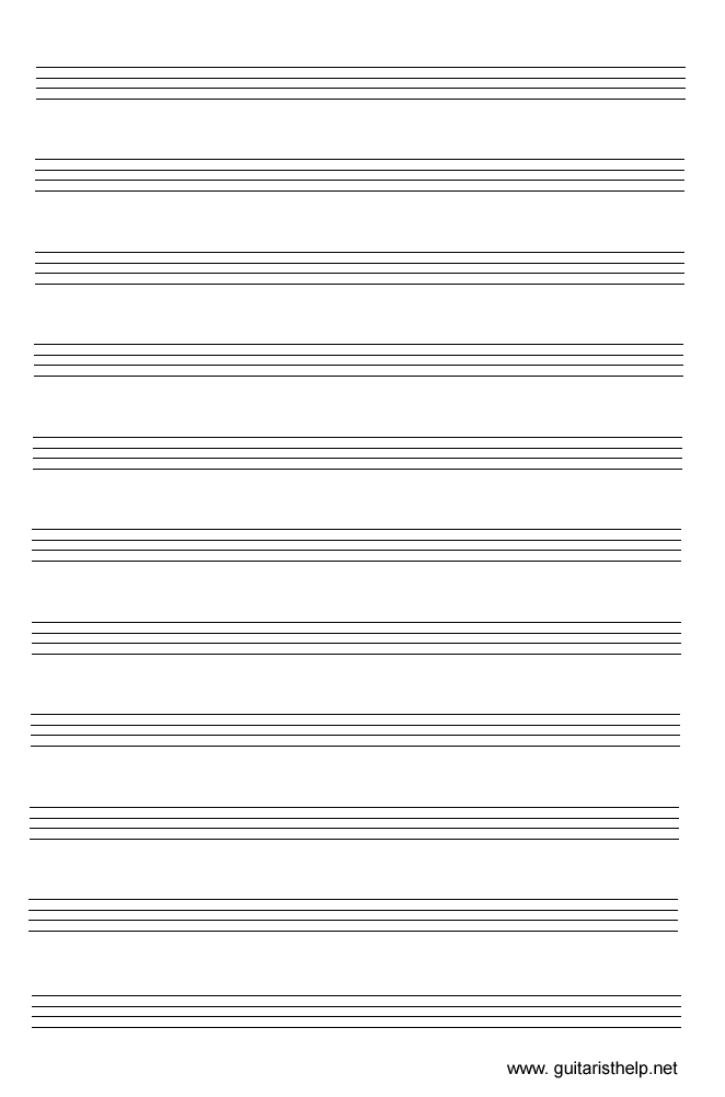 guitar tab sheet