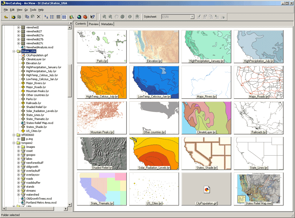 arcview data