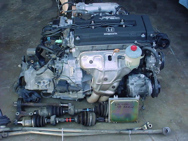Honda b16 engine horsepower
