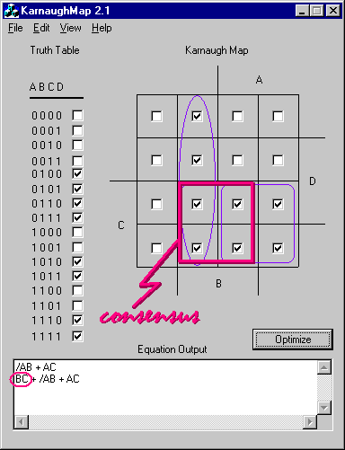 allow us to convert a truth table to a simplified Boolean expression ...