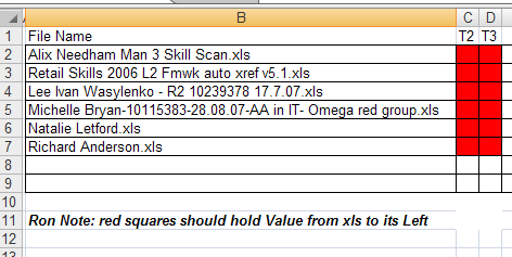 error sheet