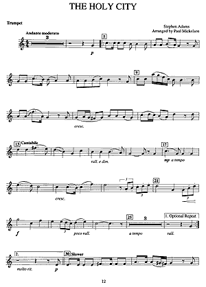 trumpet sheet