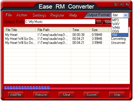 rm converter