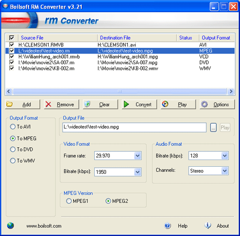 rm converter