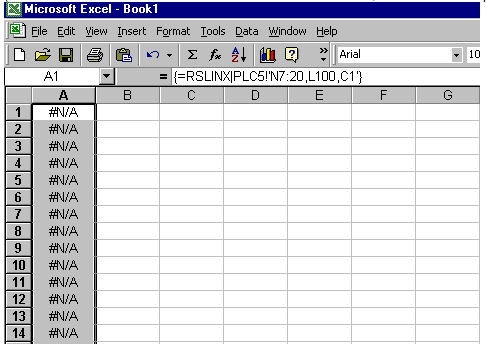 rslinx data