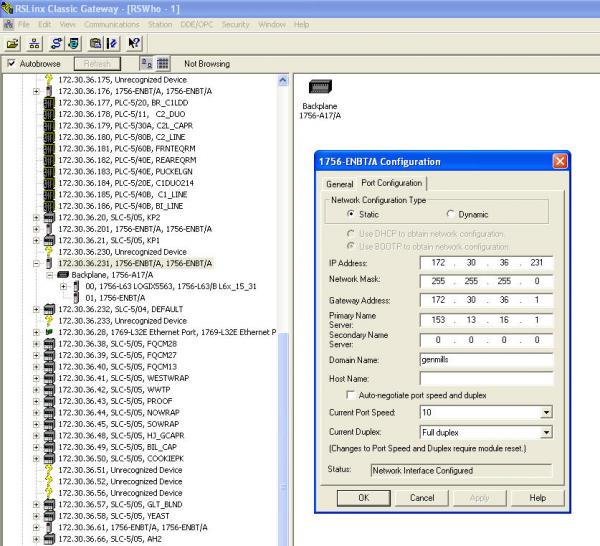 rslinx light