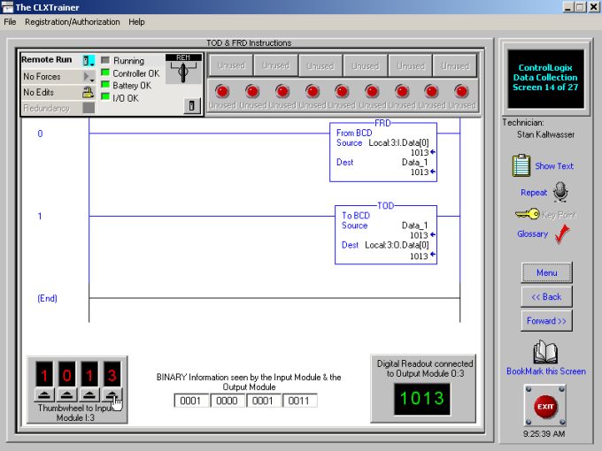 controllogix memory