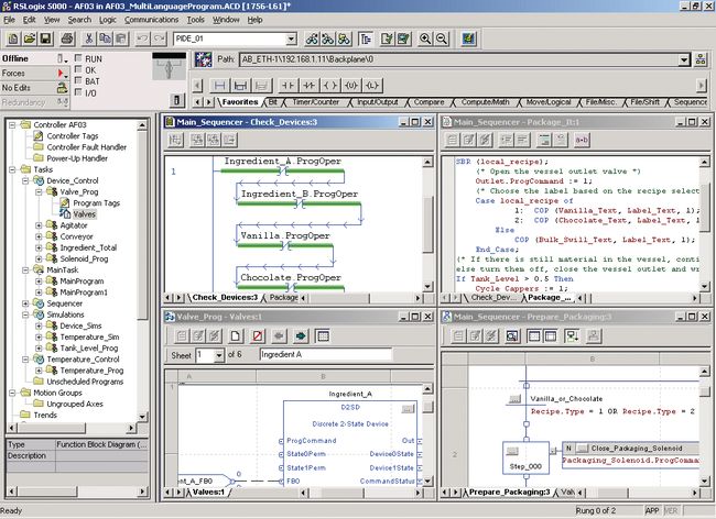 rslogix 5000 structured text