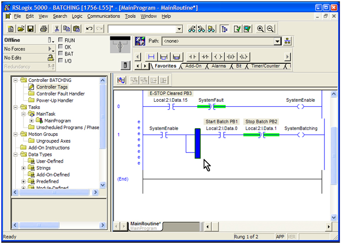 rslogix 5000 system