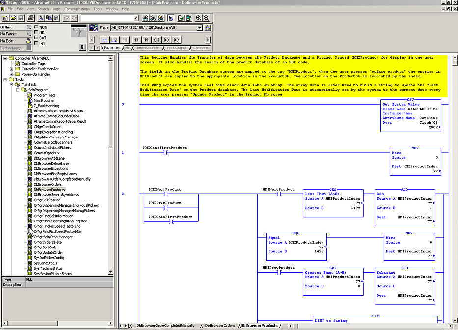 rslogix 5000 ladder logic