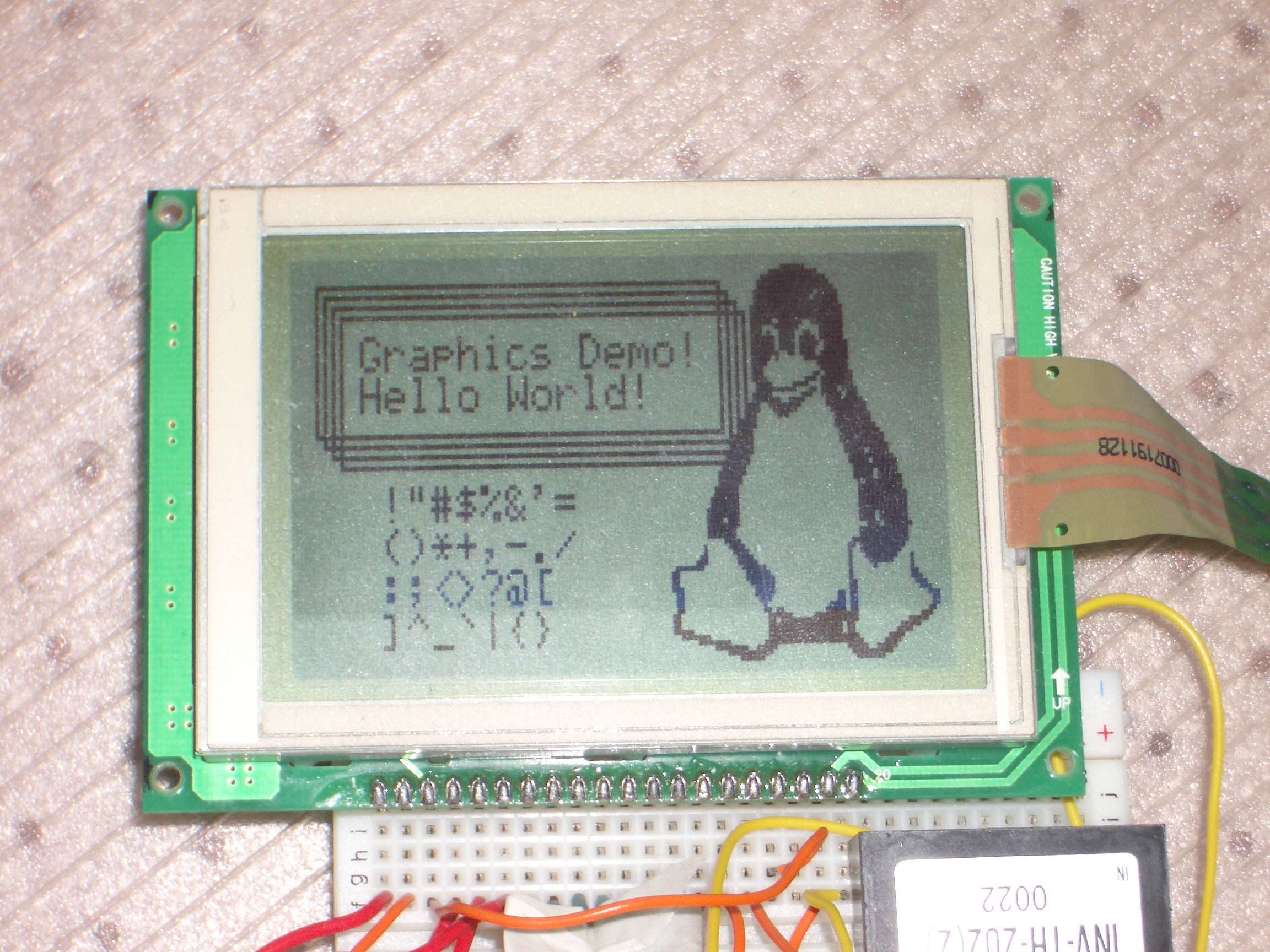 embedded lcd