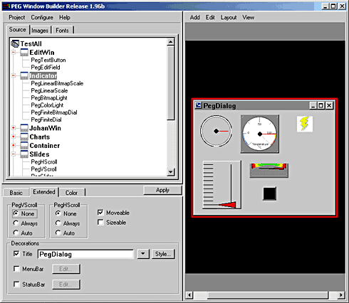 embedded gui