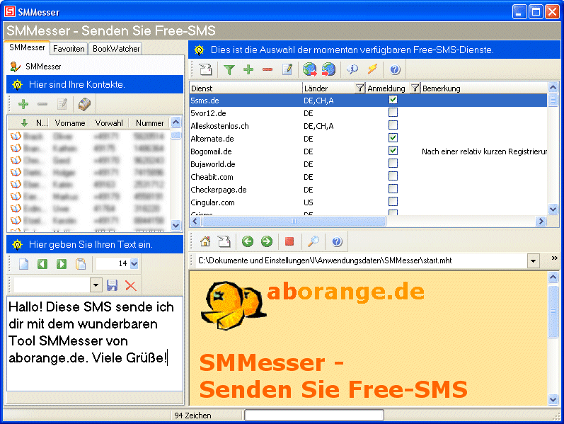 kostenlos sms versenden