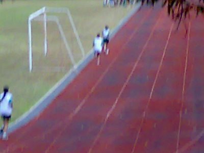 running 1500m