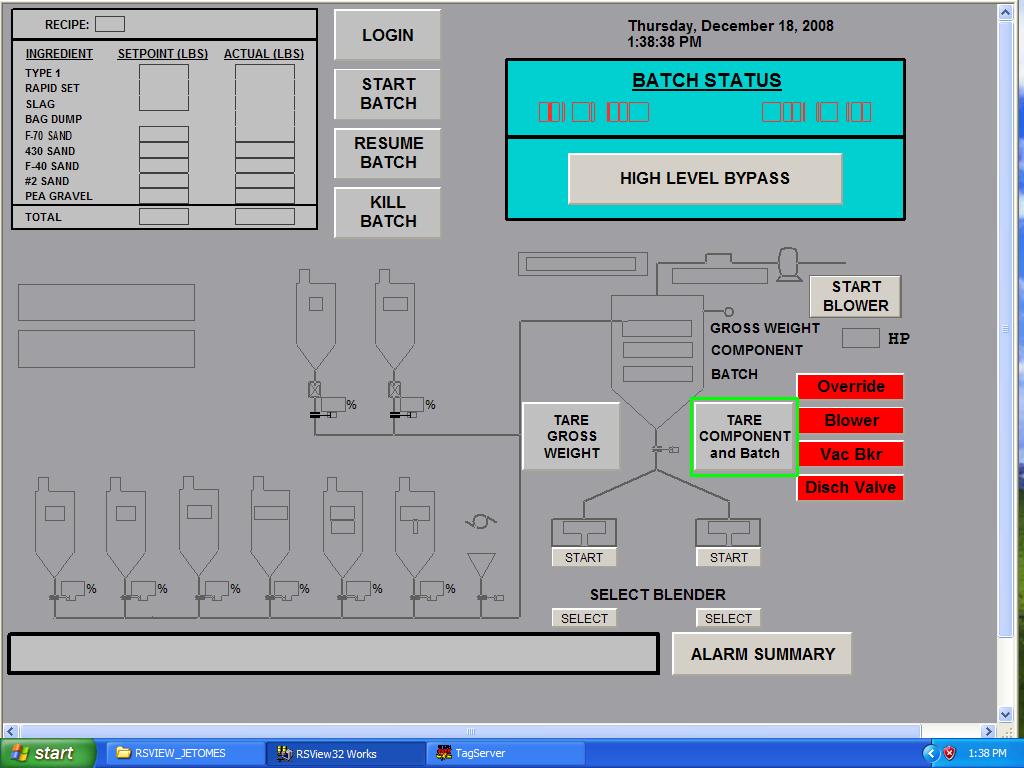 rsview32 odbc