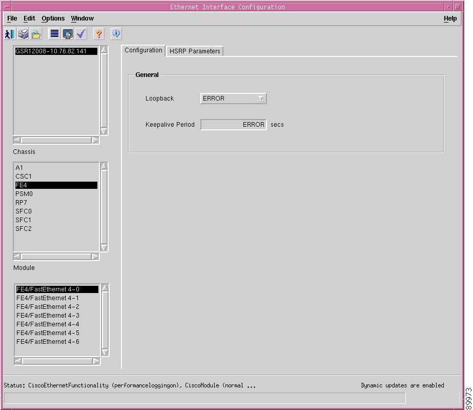 ethernet configuration