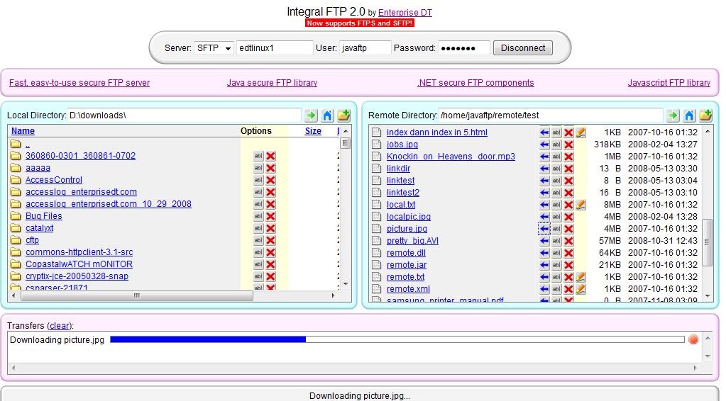 embedded ftp