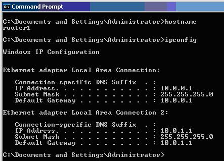 ip configuration