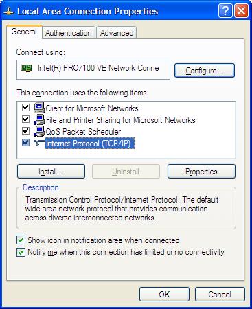 ip configuration