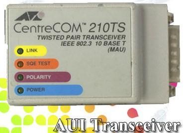 aui transceiver rj45