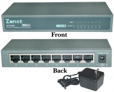 8-port ethernet