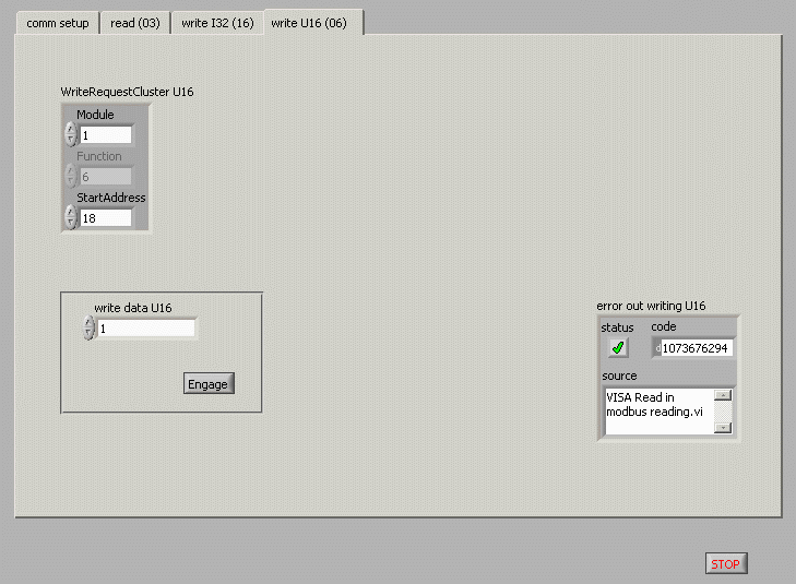 modbus labview