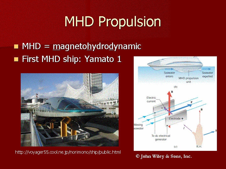 mhd propulsion