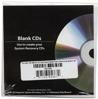 blank cd media