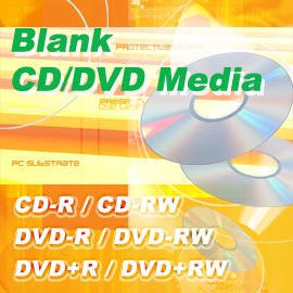 blank cd media