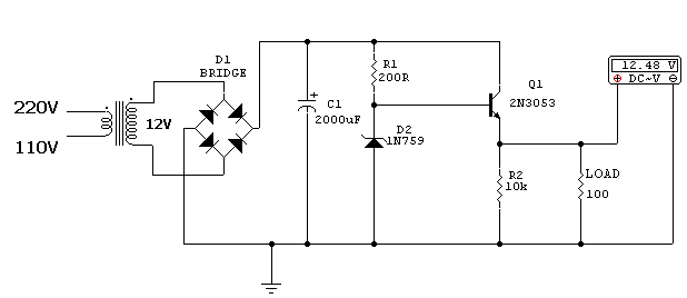 power supply 12v