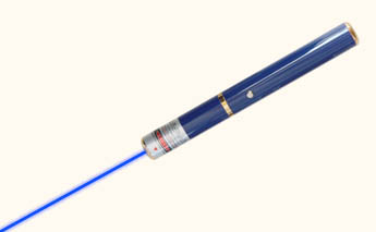 blue laser pointer