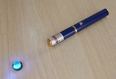 blue laser pointer