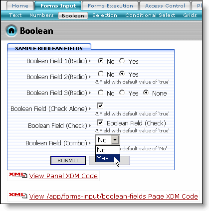 boolean exception