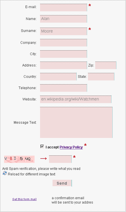 php captcha