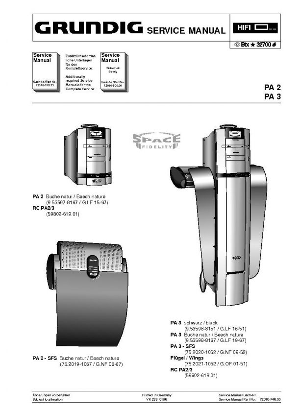 grundig pa3