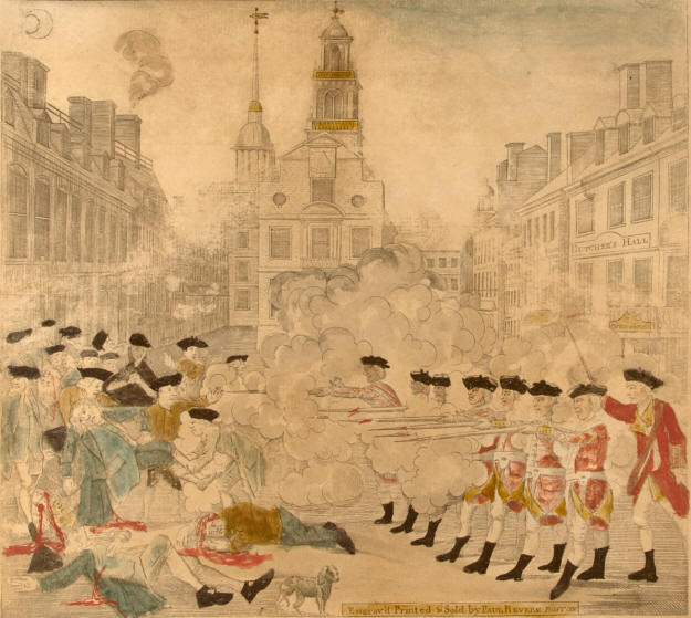 boston massacre 1768