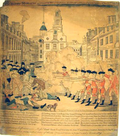 boston massacre 1768