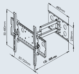 plasma tv wall bracket