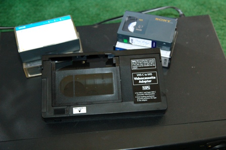 vhsc to vhs adaptor