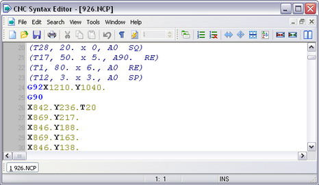 programing cnc