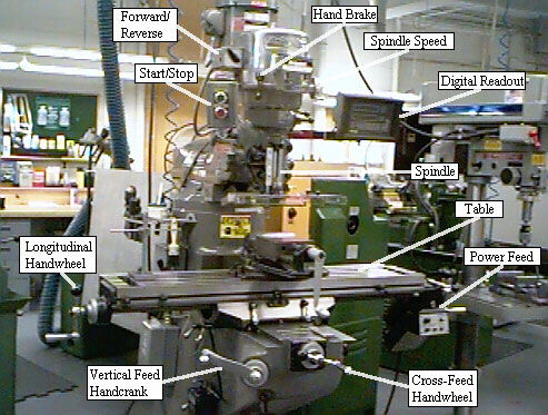 vertical milling machine