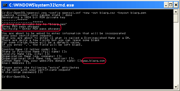 openssl.cnf