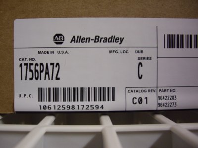 allen bradley 1756 pa72