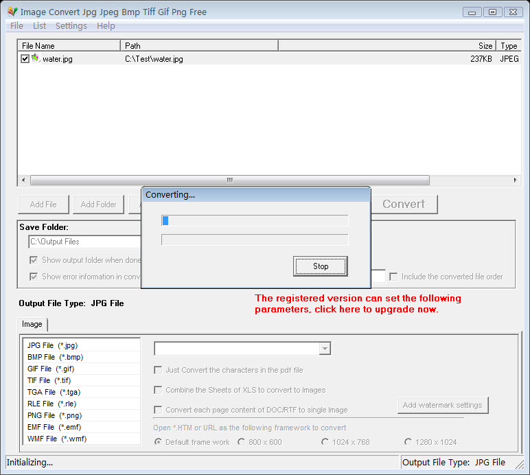 convert jpeg to tiff