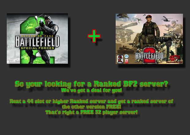 ranked battlefield 2 server