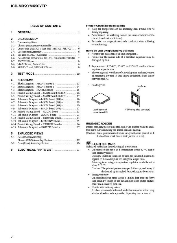 icd mx20vtp