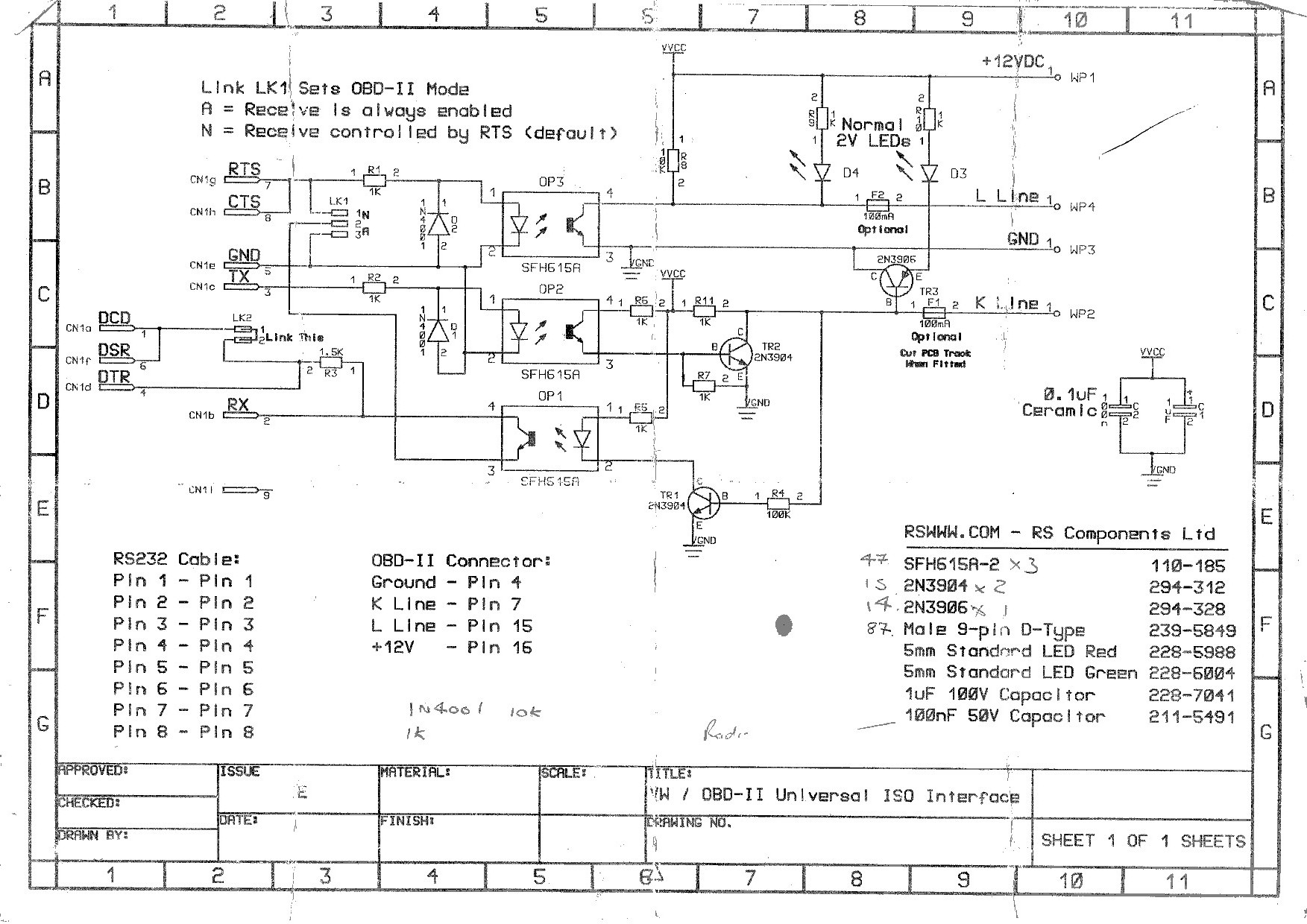 obd ii interface