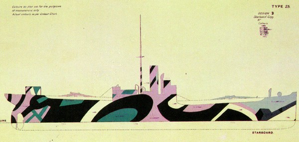 dazzle ships